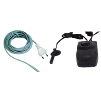 Resist. stagna riscaldante 3,5m 15W + termostato
