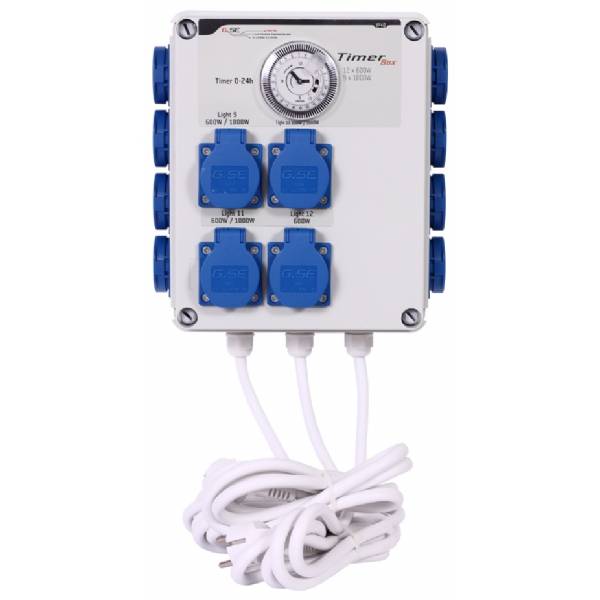 Quadro Elettrico con timer 12x600W