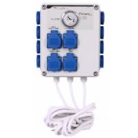 Quadro Elettrico con timer 12x600W