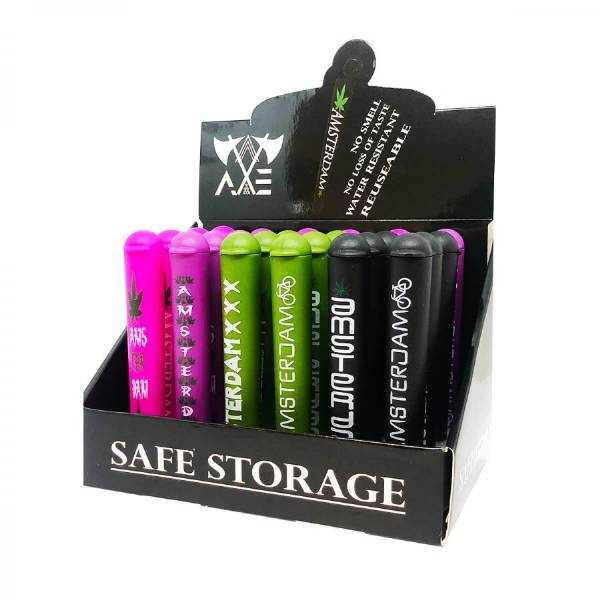 Portasigarette The Bulldog - Saverette Impermeabile, Per Coni KingSize 11cm - Nero, Design Originale - Foto 5