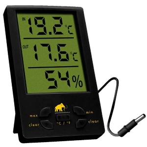 Termoigrometro Digitale XXL Min/Max In/Out con Sonda - Mammoth