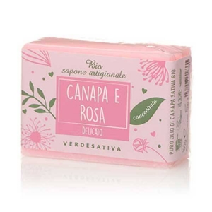 BioSapone Canapa e Rosa - Verdesativa