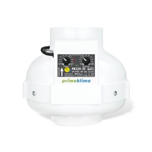 Estrattore elicoidale - Prima Klima AC - PK125-TC Ø125mm 400m3/h con termostato