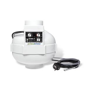 Estrattore elicoidale - Prima Klima EC - PK100EC-TC Ø100mm 580m3/h con termostato