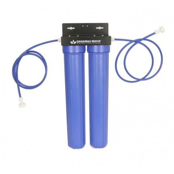 Garden Grow 480 - Sistema Filtraggio Acqua A 2 Stadi Per Giardino - Rimuove Cloro E Sedimenti - Portata 480 L/h
