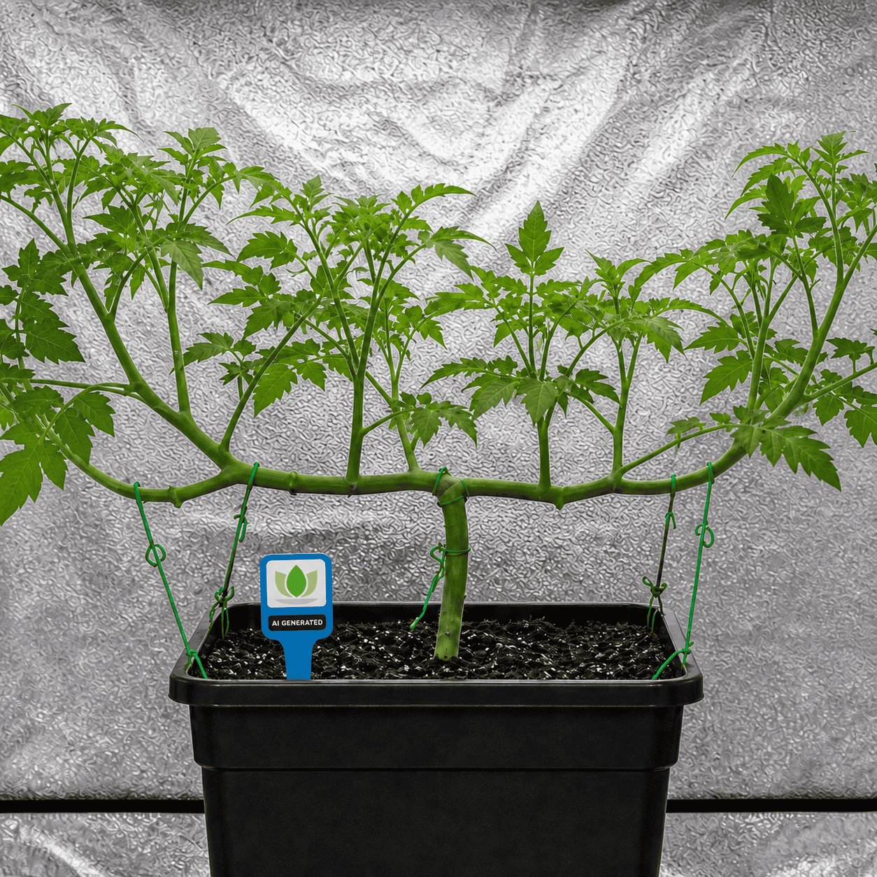 Esempio tecnica LST nella growbox
