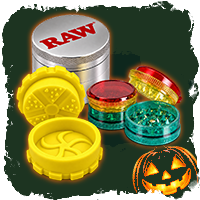 Grinder in offerta di halloween