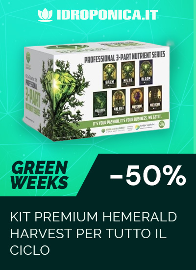 Emerald Harvest - Kit Starter Tricomponente