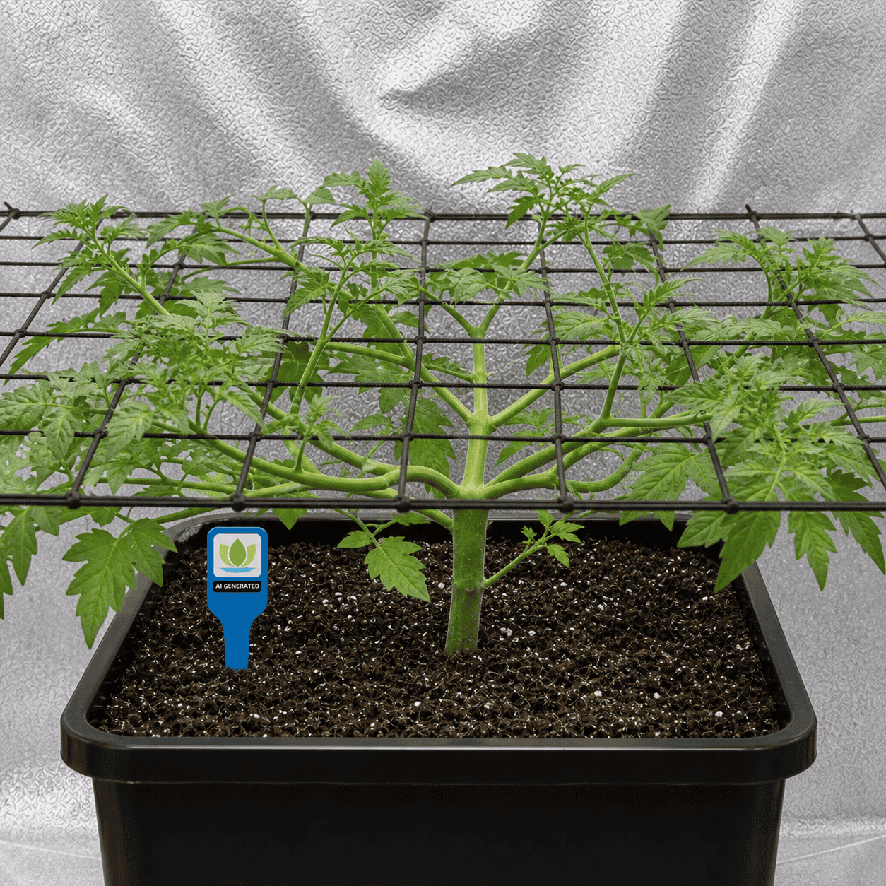 Esempio tecnica SCROG nella growbox