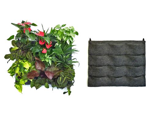 Verde verticale 12 tasche giardino pensile Contenitori per giardini pensili