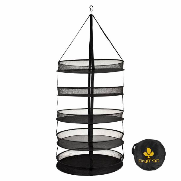 Rete di asciugatura a 8 livelli 60cm Drynet - Black Box Silver