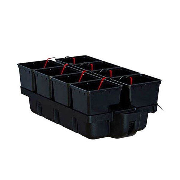 Agarden-eu 50 Vasi A Rete Per Idroponica – Cestini In Plastica Nera Da 4,5 Cm Per Sistemi Aquaponics E Semi