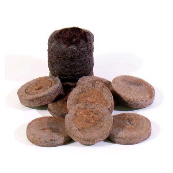 Dischetti Di Torba Per Germinazione GebEarth | 100 Pezzi | Per Semi Di Ortaggi, Piante Aromatiche, Fiori - Foto 2